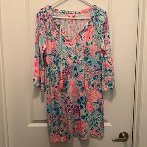 Lilly Pulitzer floral dress